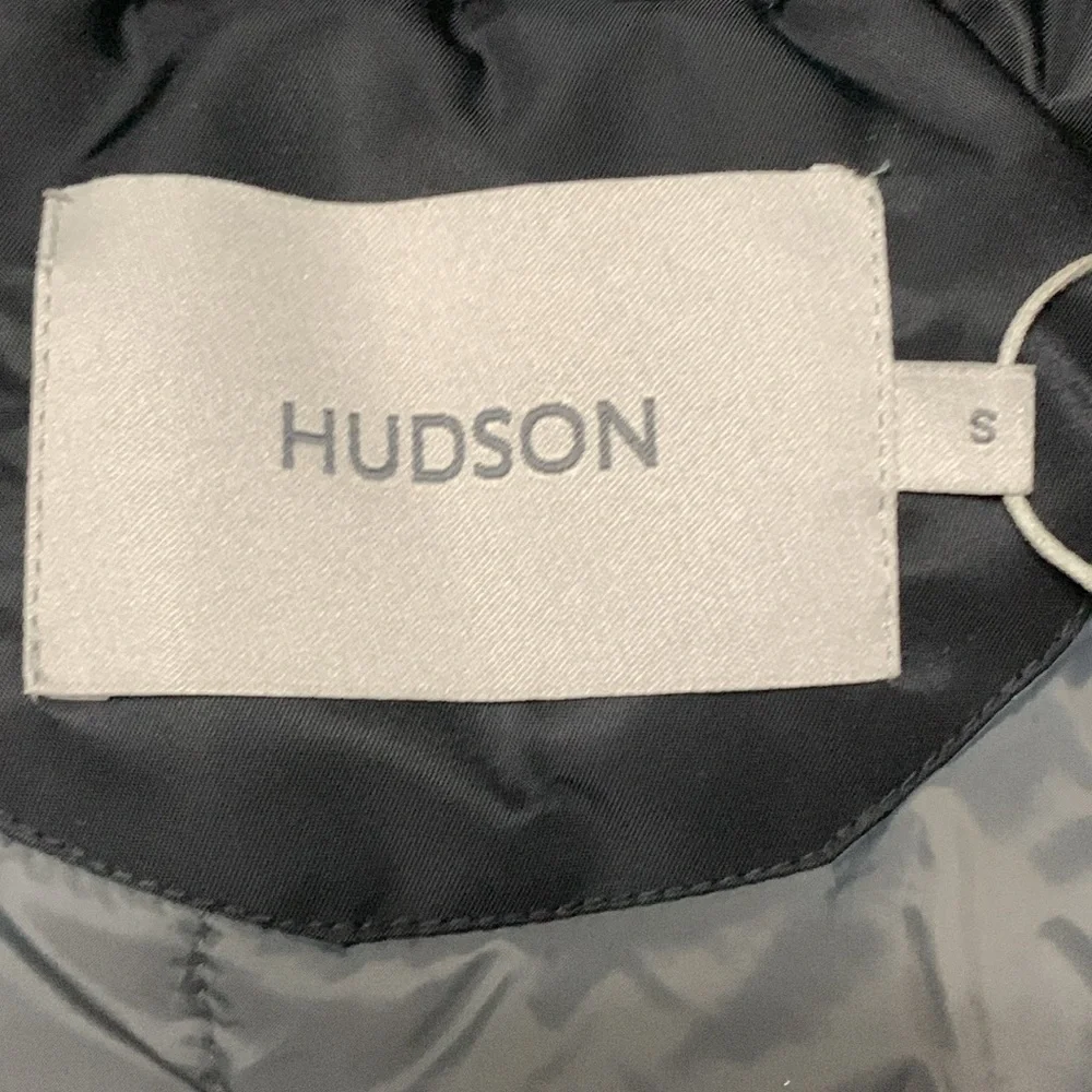 Hudson Black Boxy Crop Jacket S